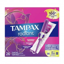 TAMPAX RAD REG/LITE 26CT MLTPK