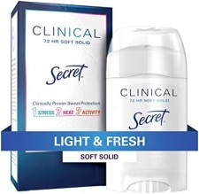 SECRET CLIN 1.6OZ SENS SMTH SLD