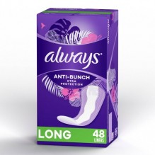 ALWAYS 48CT A/BNCH LONG LINER
