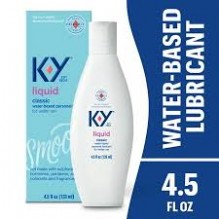 K Y LIQUID LUBRICANT 4.5 OZ