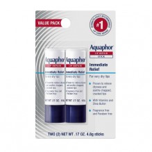 AQUAPHOR LIP REPAIR .17 OZ 2PK