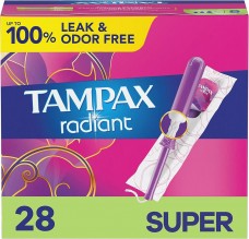 TAMPAX RAD SUPER 28 CT