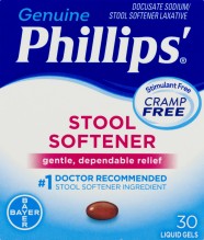 PHILLIPS STOOL SOFTNER 30CT