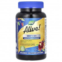 ALIVE MENS 50+ GUMMY VITAMINS