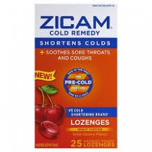 ZICAM 25CT COLD TABS DSLVE CHRY