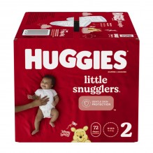 HUGGIES GIGA LIL SNUG SZ2 72CT