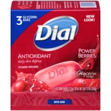 DIAL SOAP 4OZ 12/3PK POWERBERRI