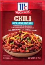 MCCORMICK SEASOM MIX CHILI 1.25