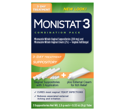 MONISTAT 3-DAY CMBO PK DISPOS.