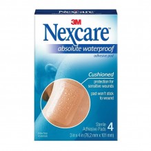 NEXCARE CUSH ADHESIV PAD 3X4IN