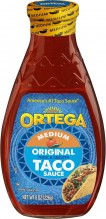 ORTEGA TACO SAUCE MEDIUM 8OZ