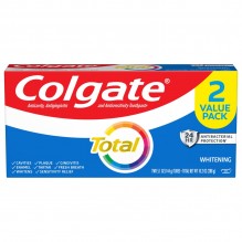 COLGATE TOTL WHT GEL 5.1Z 2PK