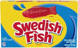SWEDISH FISH RED THTER BOX 3.1Z