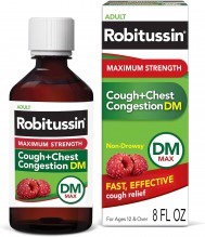 ROBITUSSIN 8OZ M/S DM CGH/CHST