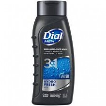 DIAL B/W MEN 16OZ HYDR FRSH 3N1