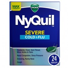 NYQUIL 24S L/CAP 24S CLDFLU SEV