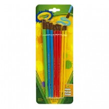 CRAYOLA BRSH SET ART/CRAFT 8CT