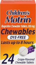 MOTRIN/CHILD CHW TAB D/F GRP 24