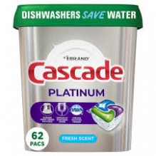 CASCADE PLAT ACT PACS 62CT FRSH