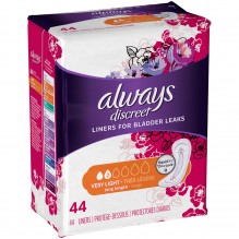 ALWAYS DISCREET 44CT LINER LO