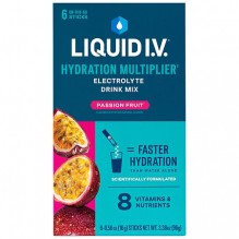 LIQUID IV HYDRTN PSSN FRUIT 6CT