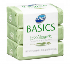 DIAL SOAP 3.2OZ 12/3PK HYPOALLR