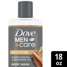 DOVE MEN + CARE B/W 18OZ SNDLWD