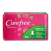 Carefree Acti-Fresh Regular 54 Ct. Unscented 2pk