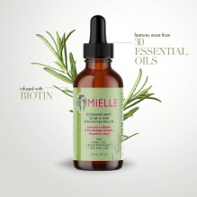 MIELLE ROSE MINT SCALP OIL 2 OZ