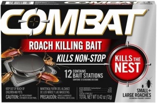 COMBAT ROACH BAIT SML/LRG 10CT