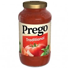 PREGO 24OZ TRADITIONAL MEATLESS
