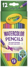 CRAYOLA WATER COLOR PENCILS 12C