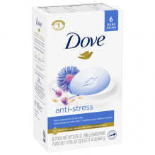 DOVE 3.75 OZ BAR ANTI-STRESS 6P