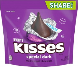 HERSHEY KISS SPEC DRK 10OZ SWT