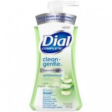 DIAL 7.5OZ PUMP FOAM ALOE A/B