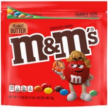 MARS M&M PEANUT BUTTER 17.2OZ