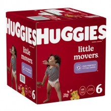 HUGGIES LIL MOVERS SZ6 44CT QQ