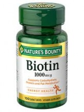 N/B #7961 BIOTIN 1000MG TBS 100