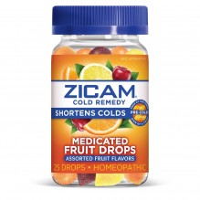 ZICAM 25CT FRUIT DROPS