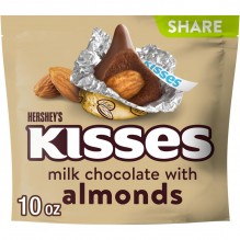 HERSHEY KISS W/ALMND 10Z/8CT