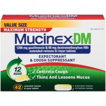 MUCINEX DM M/S 42 CT