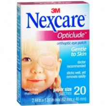 NEXCARE OPTICLUDE OVAL PATCH 20