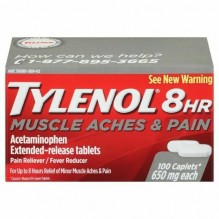 TYLENOL 8HR MUSC PAIN 100CT CAP