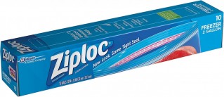 ZIPLOC FREEZER BAG 2 GALLON 10C