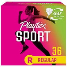 PLAYTEX SPORT 36CT REG UNSCENT