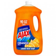 AJAX DISH LIQ 90 OZ ORANGE