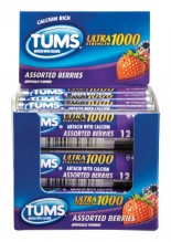 TUMS SINGLE ROLL ULTRA BERRIES