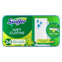 SWIFFER WET CLOTHES W/GAIN 24CT