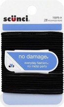 SCUNCI NO DMGE BLUE ELAST 28CT