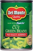 DEL MONTE CUT BEANS 14.5OZ